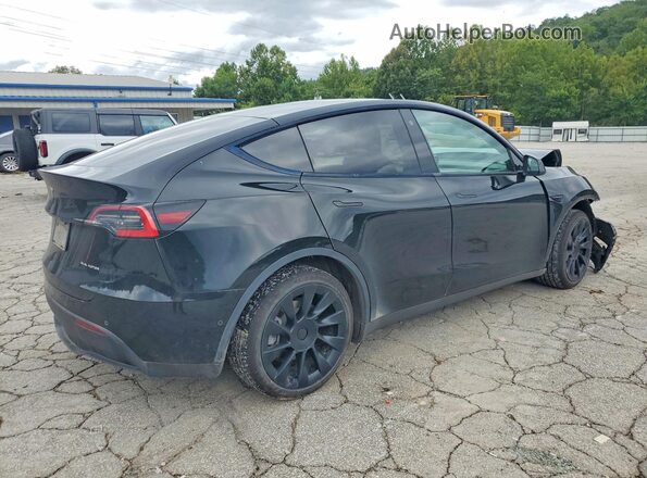 5YJYGDEE9MF076639 2021 TESLA MODEL Черный Задняя правая четверть
