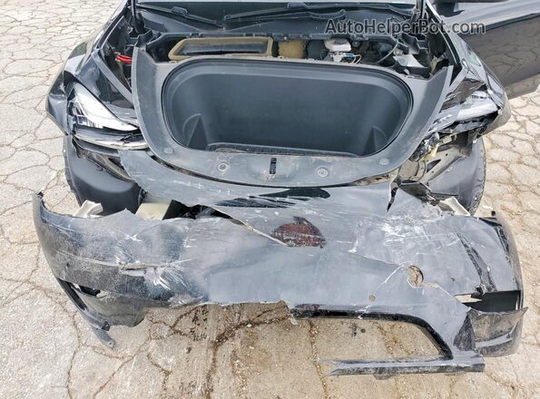 5YJYGDEE9MF076639 2021 TESLA MODEL Черный Вид задней части салона
