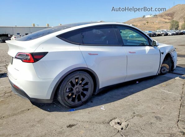 5YJYGDEE9MF102236 2021 TESLA MODEL Белый Задняя правая четверть