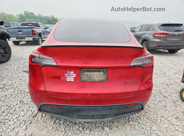 5YJYGDEE9MF118517 2021 TESLA MODEL Red Vista trasera