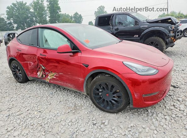 5YJYGDEE9MF118517 2021 TESLA MODEL Red Delantero derecho