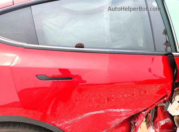 5YJYGDEE9MF118517 2021 TESLA MODEL Red Vista de los asientos traseros