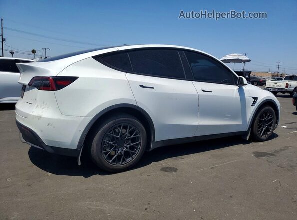 5YJYGDEE9MF157124 2021 TESLA MODEL White უკანა მარჯვენა