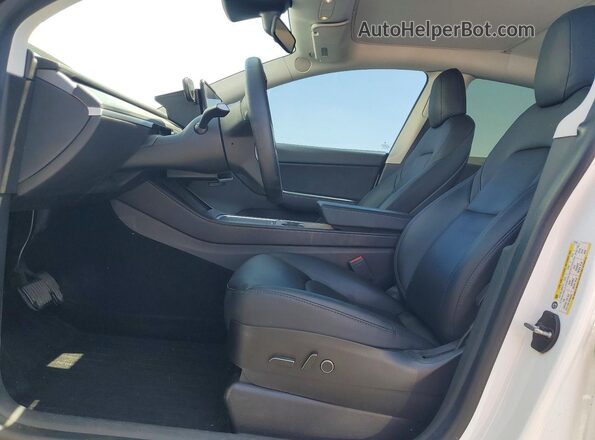 5YJYGDEE9MF157124 2021 TESLA MODEL White წინა სალონის ხედი