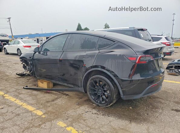 5YJYGDEE9MF183979 2021 TESLA MODEL Black Rear left