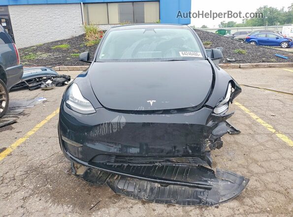 5YJYGDEE9MF183979 2021 TESLA MODEL Black Front view