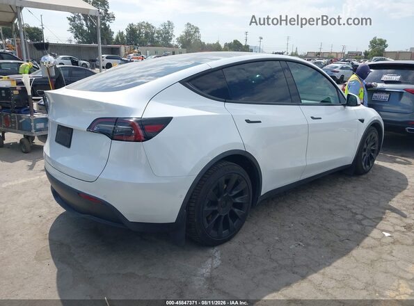 5YJYGDEE9MF212364 2021 TESLA MODEL Y White Հետևի աջ