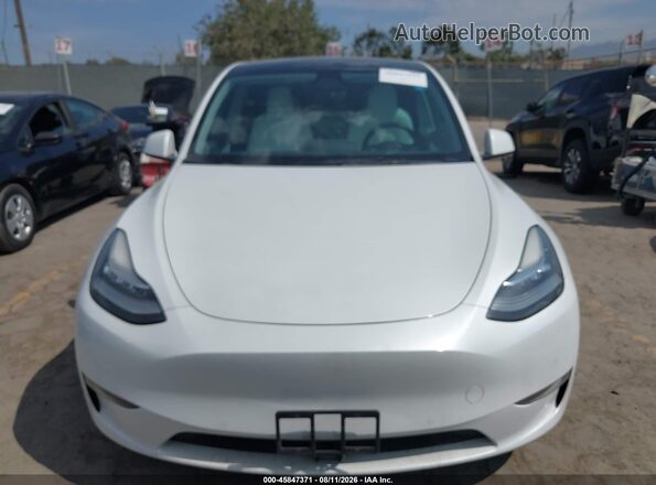 5YJYGDEE9MF212364 2021 TESLA MODEL Y White Սարքավորումների վահանակի տեսք