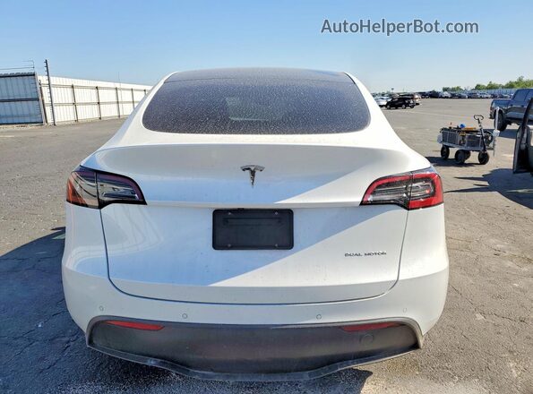 5YJYGDEE9MF214955 2021 TESLA MODEL Белый Вид сзади