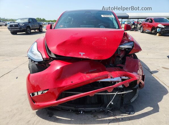 5YJYGDEE9MF264335 2021 TESLA MODEL Red Դիմացի տեսք