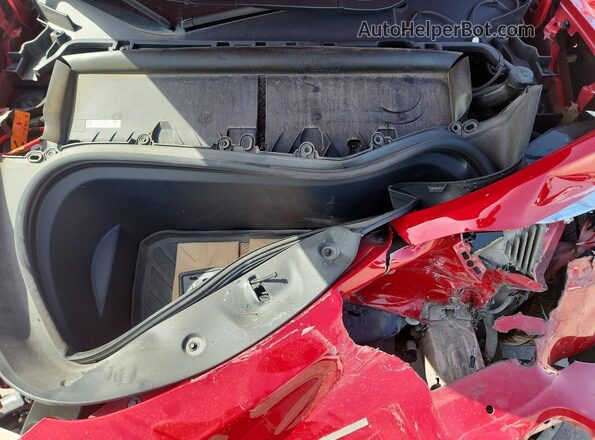 5YJYGDEE9MF264335 2021 TESLA MODEL Red Սալոնի հետևի տեսք