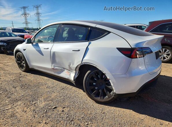 5YJYGDEEXMF092736 2021 TESLA MODEL White Հետևի ձախ