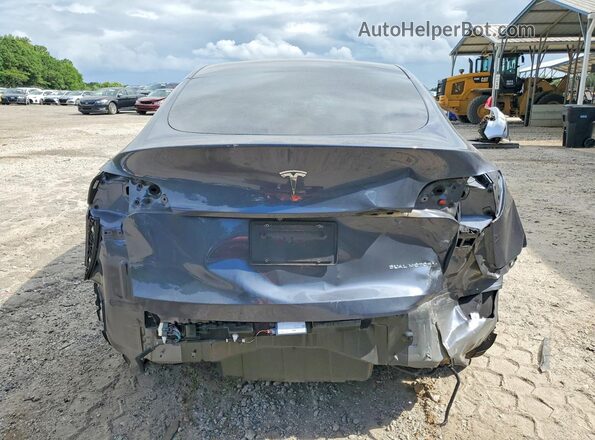 5YJYGDEEXMF142003 2021 TESLA MODEL Gray უკანა ხედი