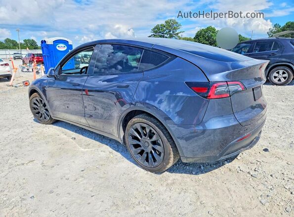 5YJYGDEEXMF244529 2021 TESLA MODEL Gray Задня ліва чверть