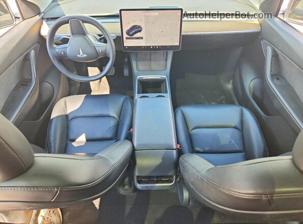 5YJYGDEEXMF244529 2021 TESLA MODEL Gray Вид панелі приладів