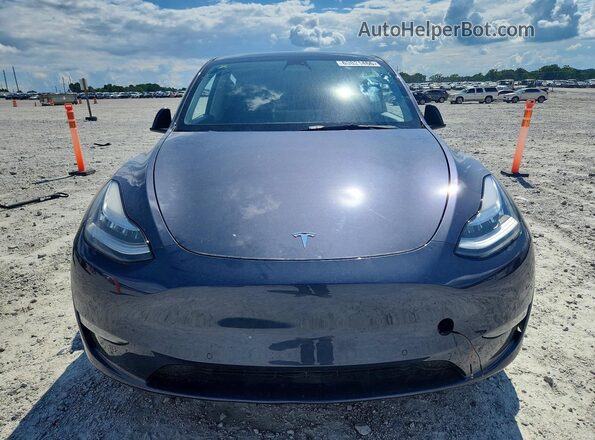 5YJYGDEEXMF244529 2021 TESLA MODEL Gray Вид спереду