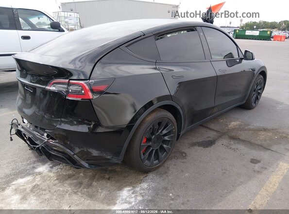 5YJYGDEEXMF302980 2021 TESLA MODEL Y Black Հետևի աջ