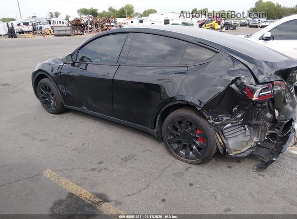 5YJYGDEEXMF302980 2021 TESLA MODEL Y Black Սալոնի 360 աստիճան տեսք