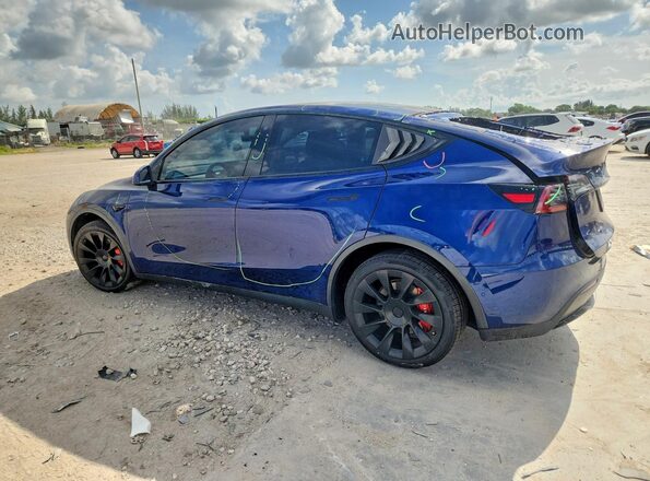 5YJYGDEF1LF000470 2020 TESLA MODEL Blue Front right