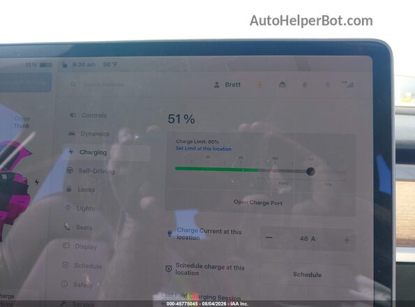 5YJYGDEF1LF002560 2020 TESLA MODEL Y Gray 