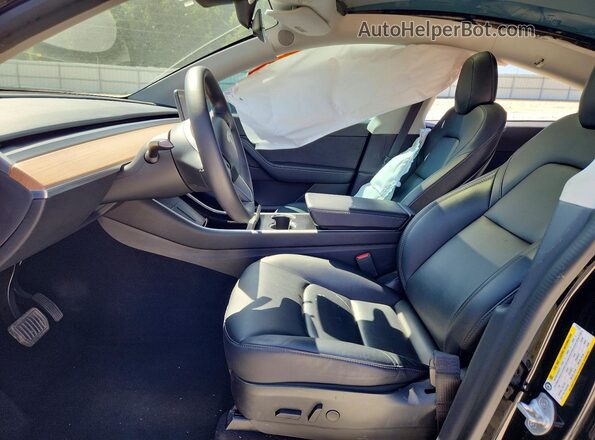 5YJYGDEF1LF012120 2020 TESLA MODEL Black Vista interior delantera
