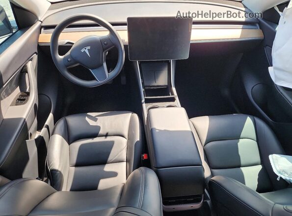 5YJYGDEF1LF012120 2020 TESLA MODEL Black Vista del salpicadero
