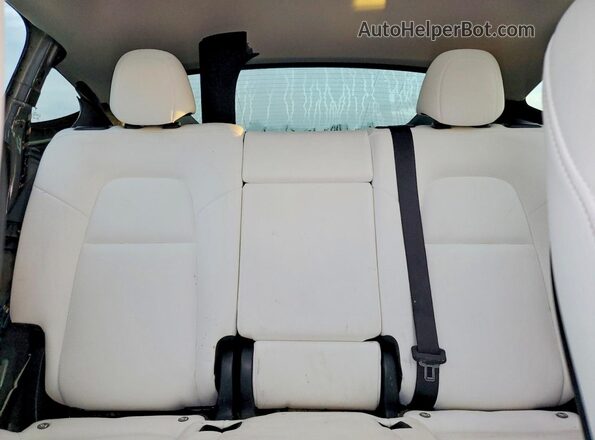 5YJYGDEF1MF305226 2021 TESLA MODEL Black Rear seats view