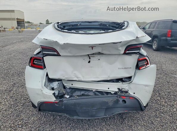 5YJYGDEF2MF079018 2021 TESLA MODEL White Vista trasera