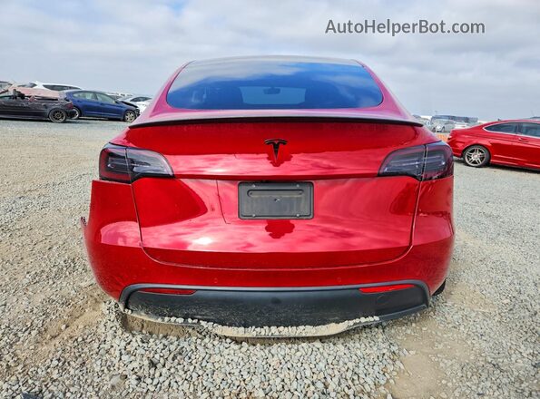 5YJYGDEF4LF002228 2020 TESLA MODEL Red უკანა ხედი