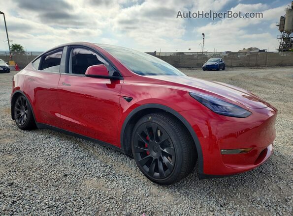 5YJYGDEF4LF002228 2020 TESLA MODEL Red წინა მარჯვენა