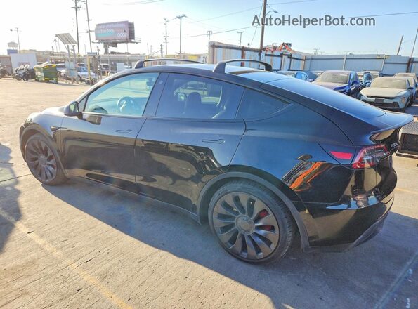 5YJYGDEF5MF216081 2021 TESLA MODEL Y Black Delantero derecho
