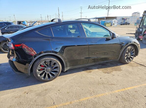5YJYGDEF5MF216081 2021 TESLA MODEL Y Black Vista trasera