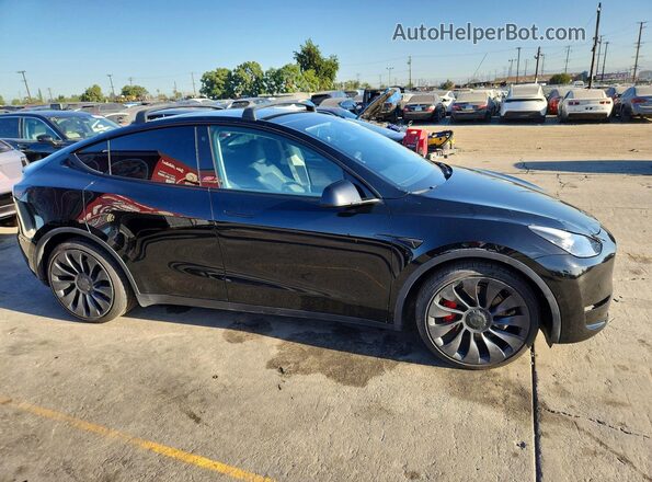 5YJYGDEF5MF216081 2021 TESLA MODEL Y Black Vista del salpicadero