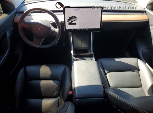 5YJYGDEF7LF002420 2020 TESLA MODEL Gray Dashboard view