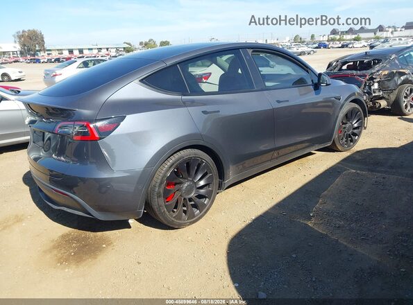 5YJYGDEF7MF092007 2021 TESLA MODEL Y Gray Задня права чверть