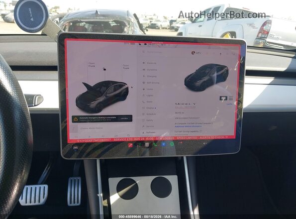 5YJYGDEF7MF092007 2021 TESLA MODEL Y Gray 