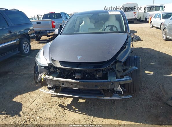 5YJYGDEF7MF092007 2021 TESLA MODEL Y Gray Вид щитка приладів