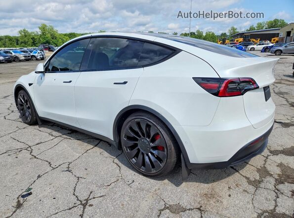 5YJYGDEF7MF252712 2021 TESLA MODEL White Rear left
