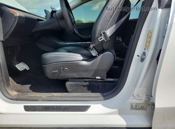 5YJYGDEF7MF252712 2021 TESLA MODEL White Engine compartment view