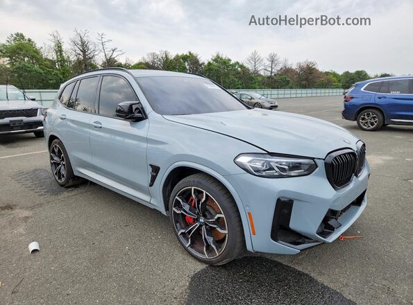 5YM13EC00R9W19962 2024 BMW X3 Серый Передняя правая четверть