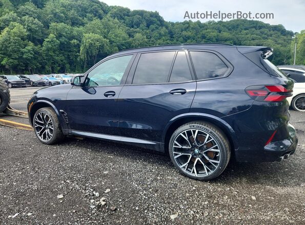 5YM13ET0XT9250342 2026 BMW X5 Blue Rear left