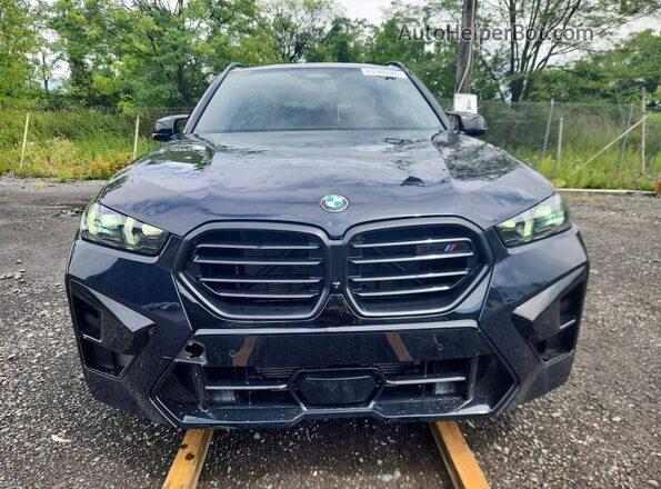 5YM13ET0XT9250342 2026 BMW X5 Blue Front view