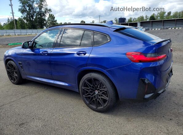 5YM23EC00N9N37115 2022 BMW X4 Blue Rear left