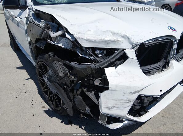 5YM23EC05P9P68840 2023 BMW X4 White Widok zestawu wskaźników