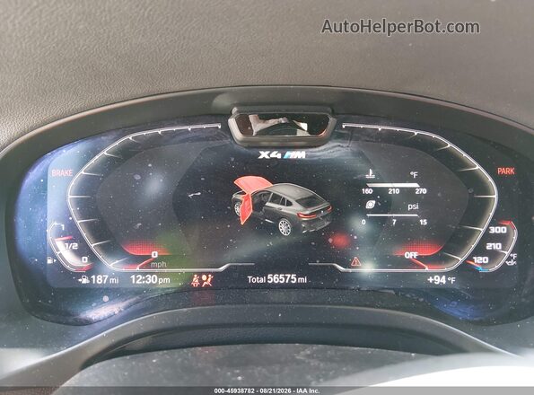 5YM23EC05P9P68840 2023 BMW X4 White Widok tylnych siedzeń