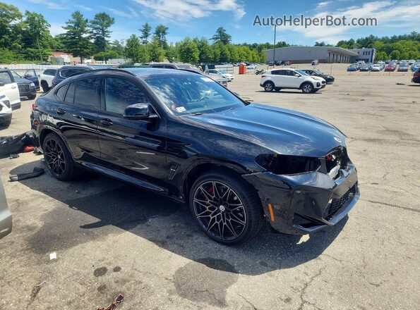 5YM23EC07P9R43752 2023 BMW X4 Black Przód prawy