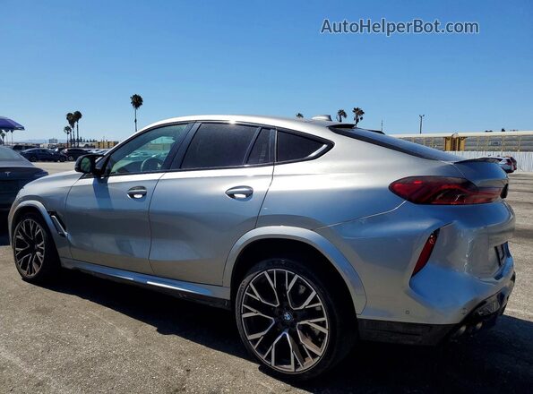 5YMCY0C00M9E86449 2021 BMW X6 Серый Задняя левая четверть
