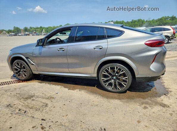 5YMCY0C01M9E19441 2021 BMW X6 Gray Задня ліва чверть