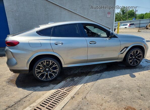 5YMCY0C01M9E19441 2021 BMW X6 Gray Задня права чверть