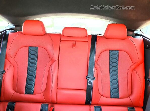 5YMCY0C01M9E19441 2021 BMW X6 Gray Вид задніх сидінь